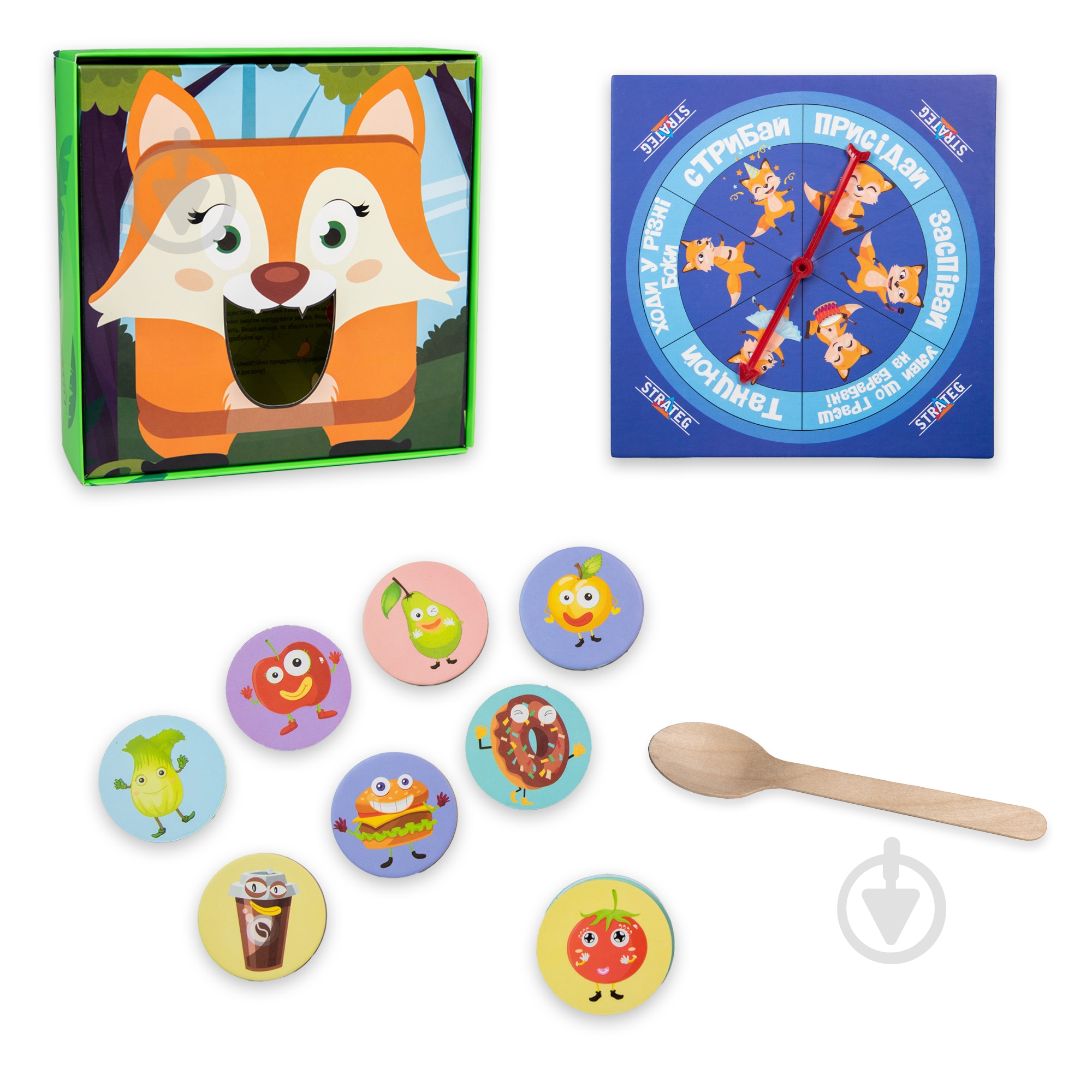 Игра настольная Strateg Накорми меня – Лисичка 30347 - фото 3
