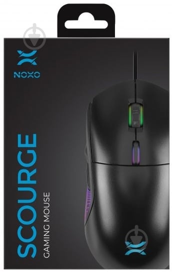 Мышка Noxo Scourge Gaming USB black (4770070881965) - фото 5