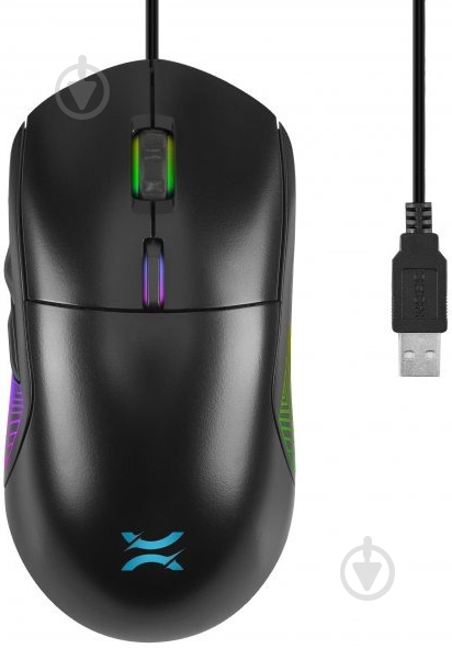 Мышка Noxo Scourge Gaming USB black (4770070881965) - фото 4