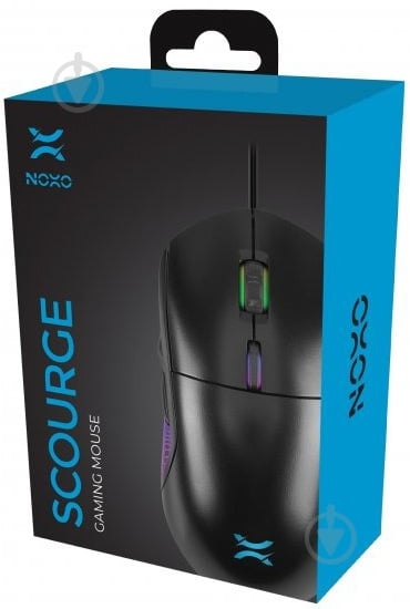 Мышка Noxo Scourge Gaming USB black (4770070881965) - фото 6