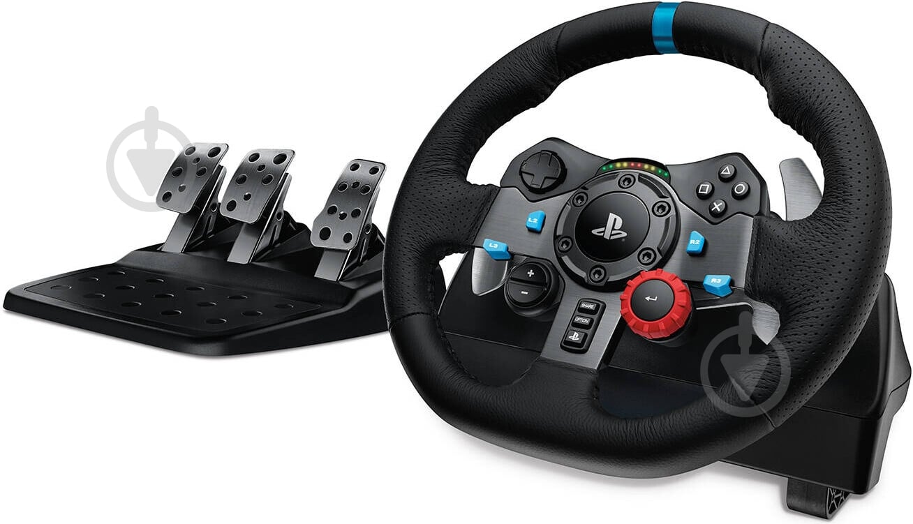 Ігрове кермо Logitech Driving Force G29 Racing Wheel - фото 1