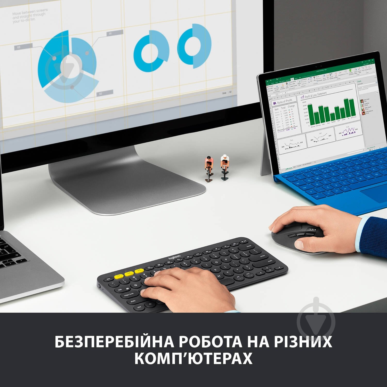 Миша Logitech M720 Triathlon EMEA 910-004791 black - фото 5