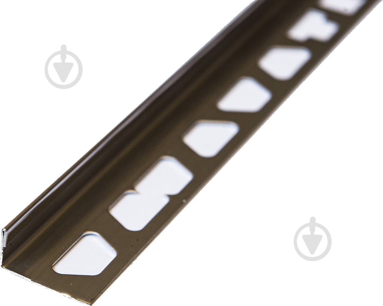 Профиль завершающий нержавеющая сталь 12 мм 2,7 м серебро глянец - фото 1 Профиль завершающий нержавеющая сталь 12 мм 2,7 м серебро глянец - фото 1