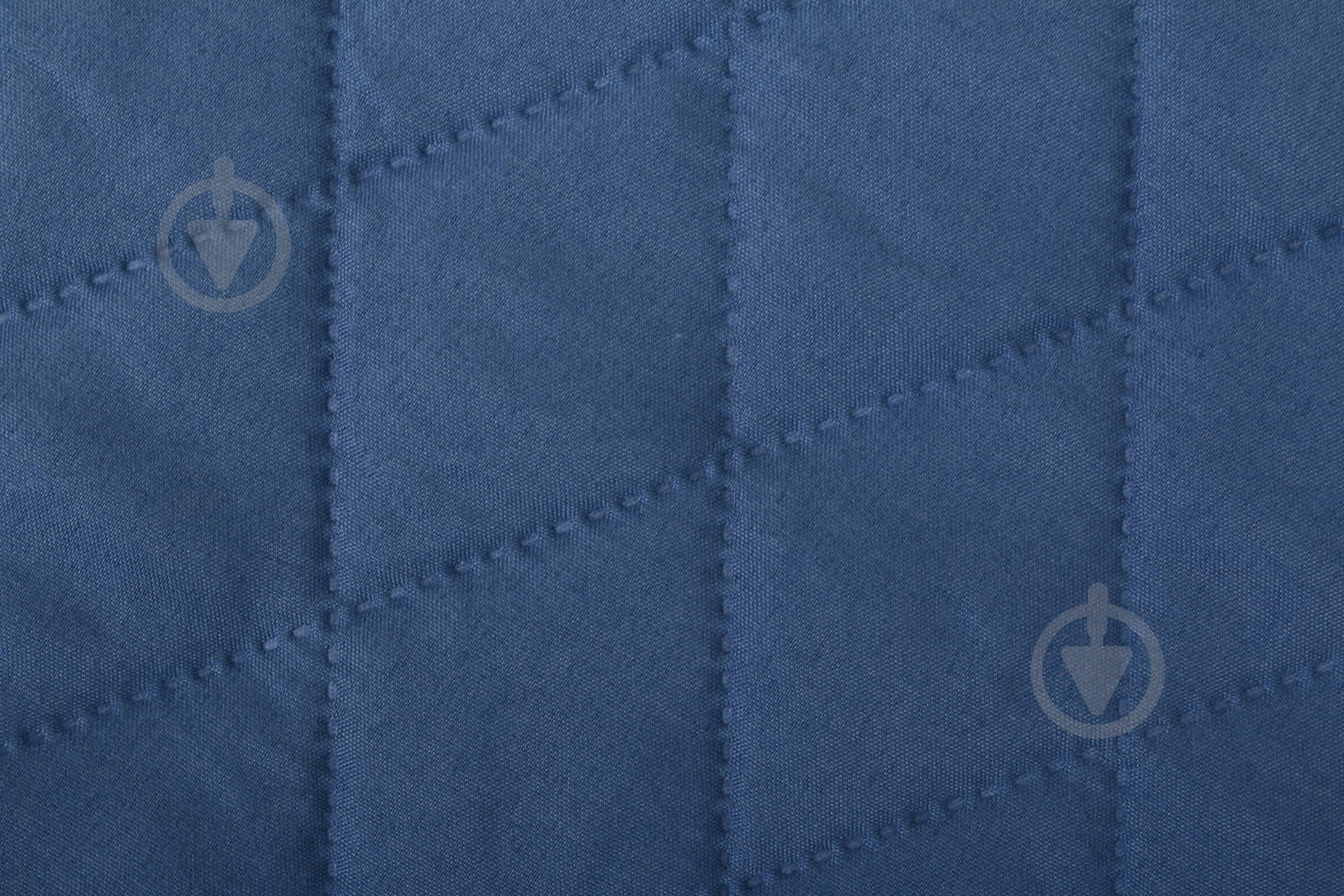 Покрывало Bluestone 145x215 см UP! (Underprice) темно-синий - фото 4