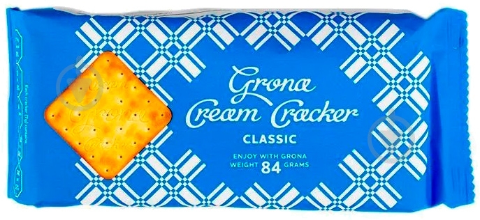 Печенье Grona Крем-Крекер 84 г - фото 1