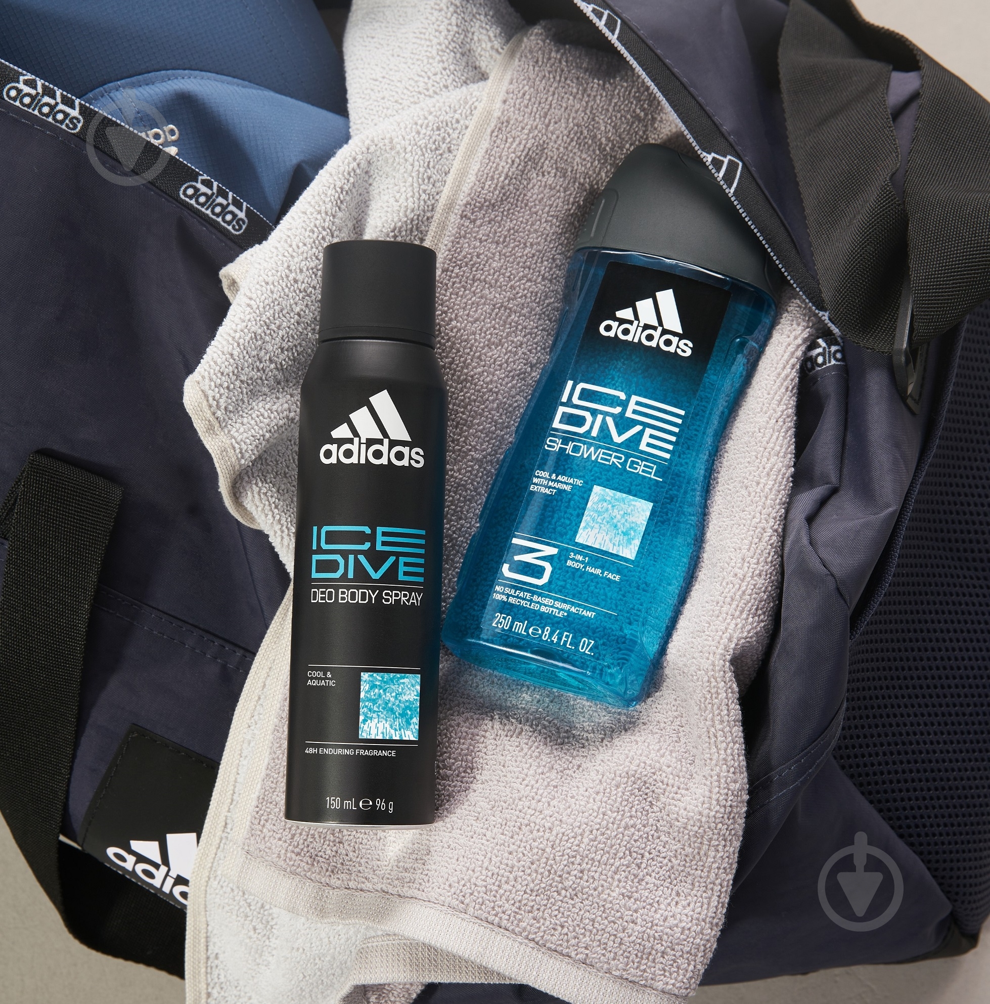 Антиперспирант для мужчин Adidas Ice Dive Sport Sensations 150 мл - фото 3