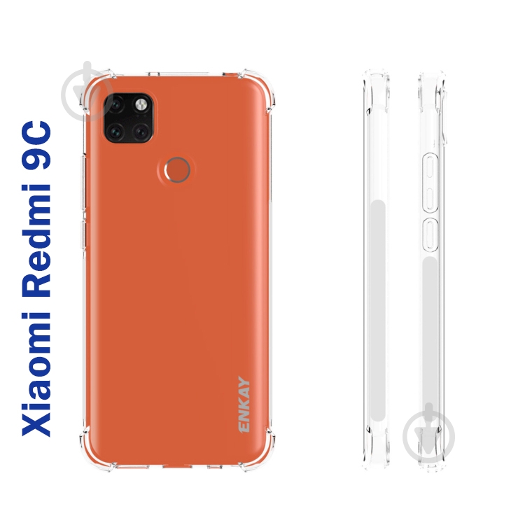 Чехол BeCover Clear (706977) для Xiaomi Redmi 9C - фото 2 Чехол BeCover Clear (706977) для Xiaomi Redmi 9C - фото 2