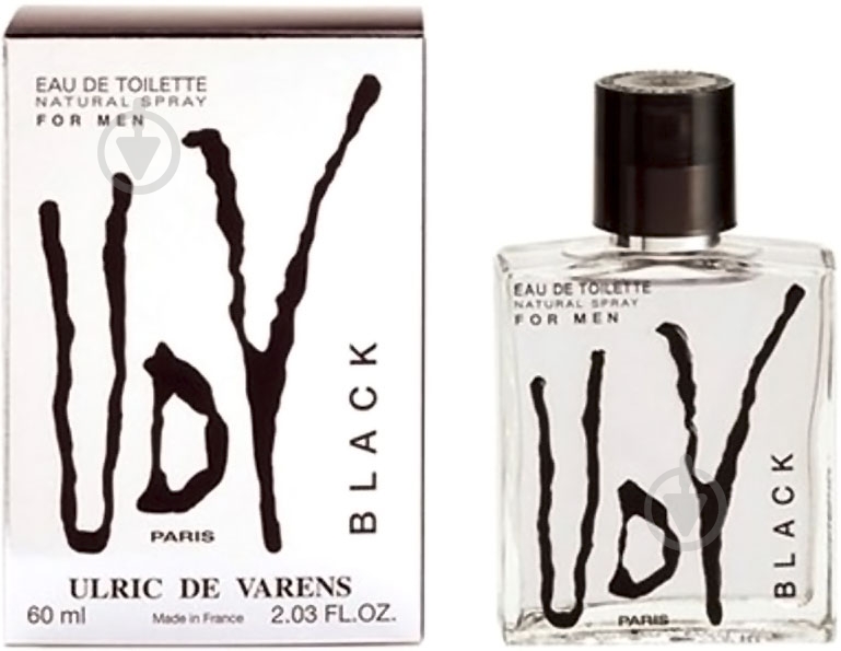 Туалетная вода Ulric de Varens UdV Black 60 мл - фото 1