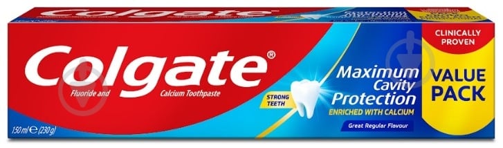 Зубная паста Colgate Максимальная Защита от кариеса Свежая мята 150 мл - фото 1