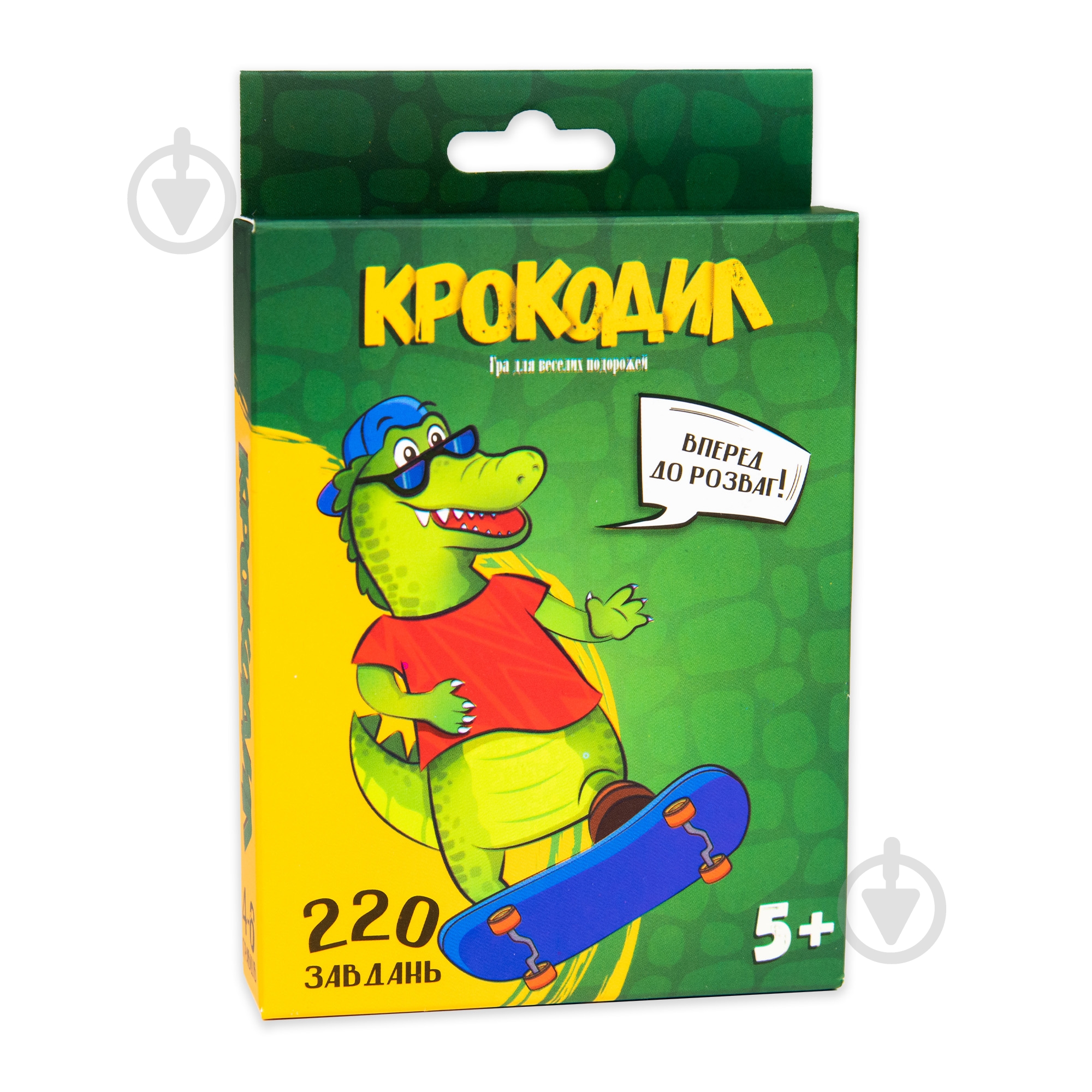 Игра настольная Strateg Крокодил 30339 - фото 1 Игра настольная Strateg Крокодил 30339 - фото 1