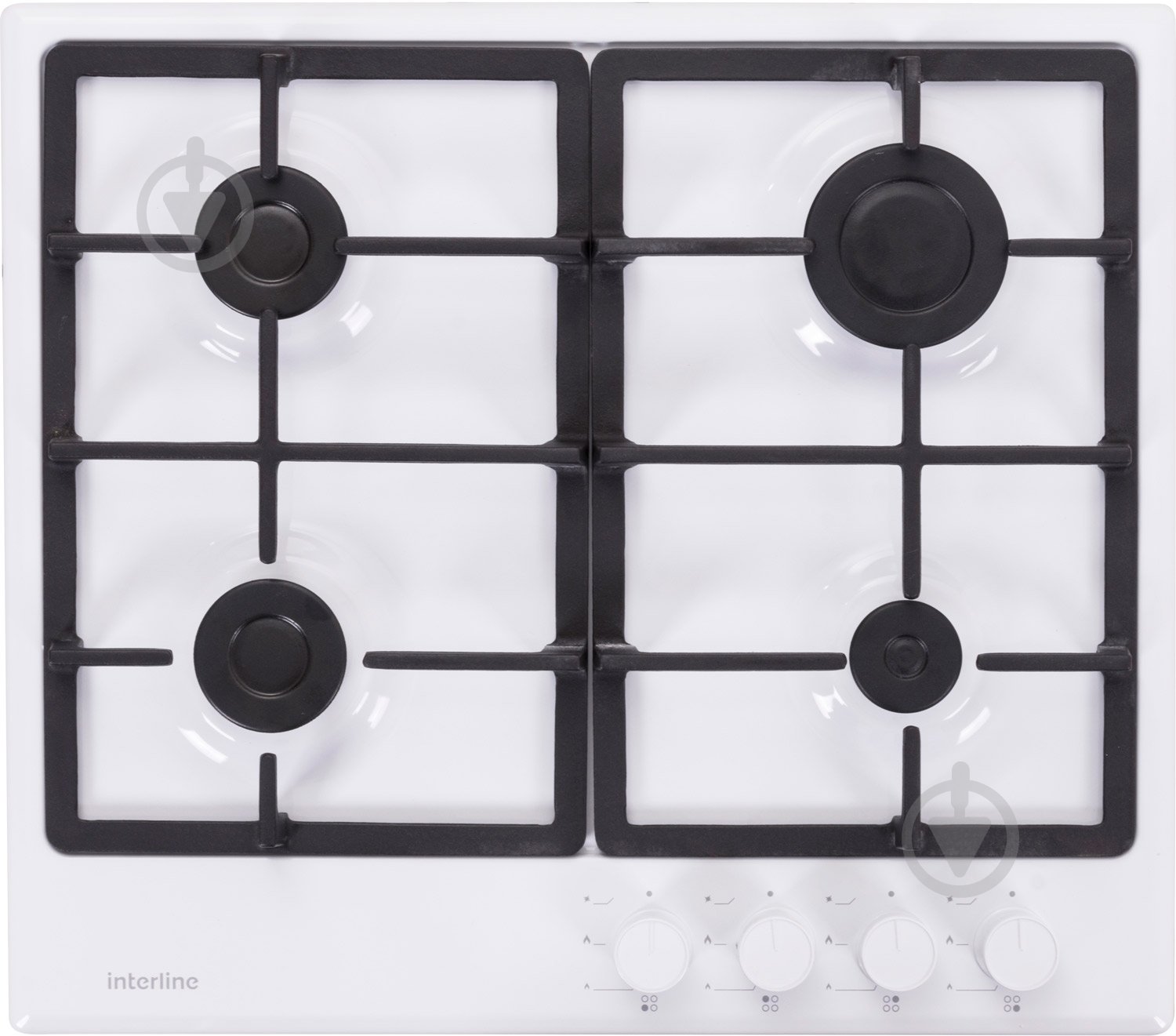 Варочная поверхность газовая Interline TS 6420 WH - фото 1