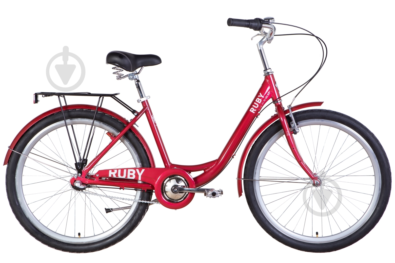 Велосипед Dorozhnik 26" 17"(43 см) RUBY OPS-D-26-225 червоний - фото 1