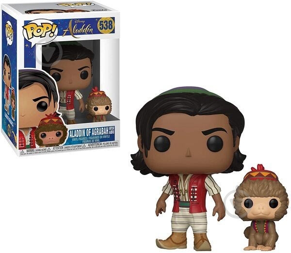 Фигурка Funko Disney Aladdin (Live) Aladdin w/Abu (FUN2060) - фото 4