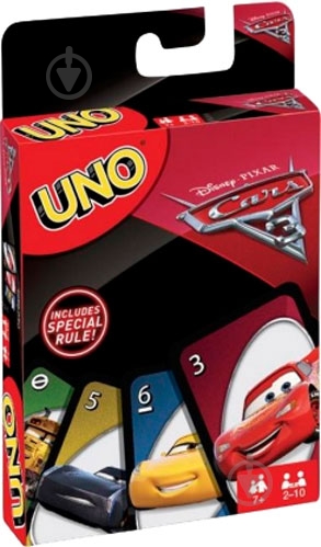 Игра настольная Uno Тачки 3 FDJ15 - фото 2 Игра настольная Uno Тачки 3 FDJ15 - фото 2