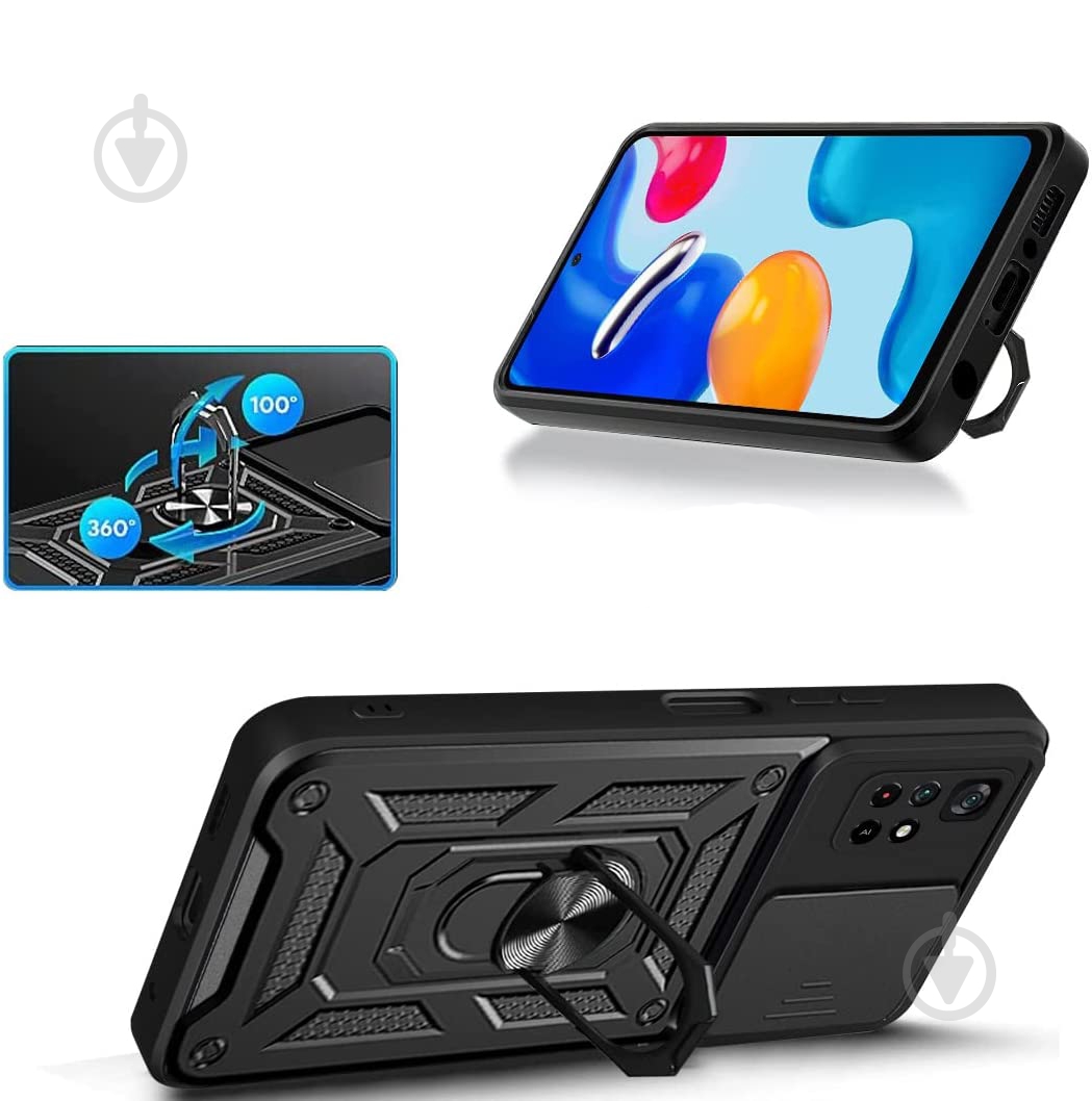 Чохол BeCover Black (707120) для Xiaomi Poco M4 Pro 5G - фото 4