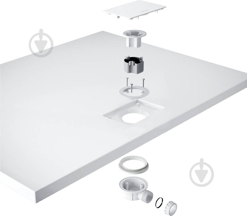 Сифон для душевых поддонов Excellent Zero 90 мм без крышки INEX.1616.90 - фото 2