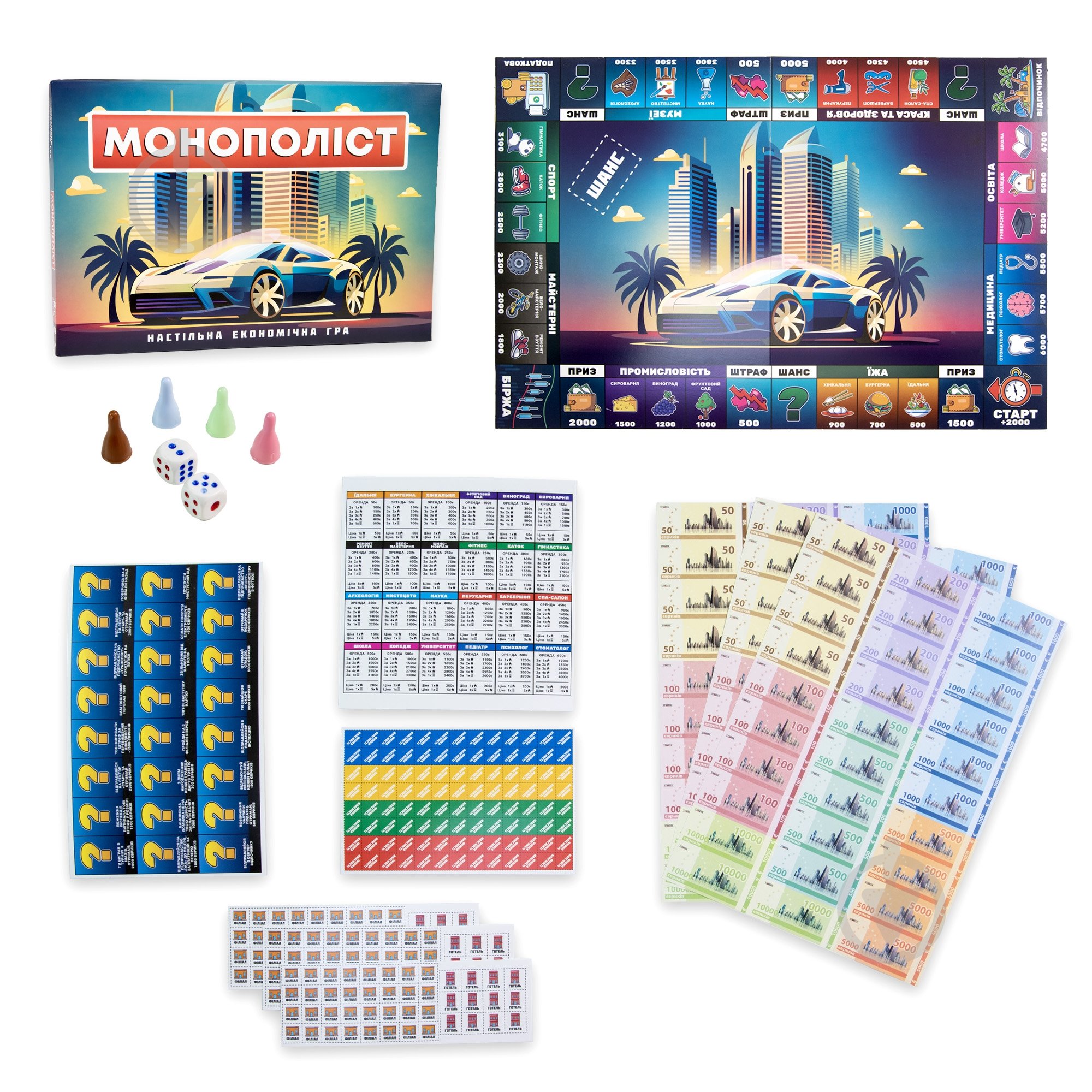 Игра настольная Strateg Монополист 30983 - фото 2