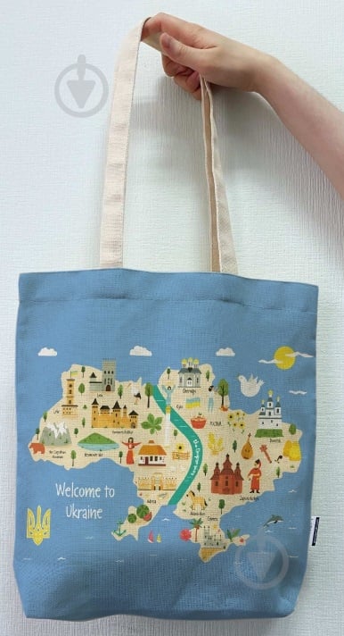 Сумка-шоппер Welcome to Ukraine 4PROFI - фото 1 Сумка-шоппер Welcome to Ukraine 4PROFI - фото 1