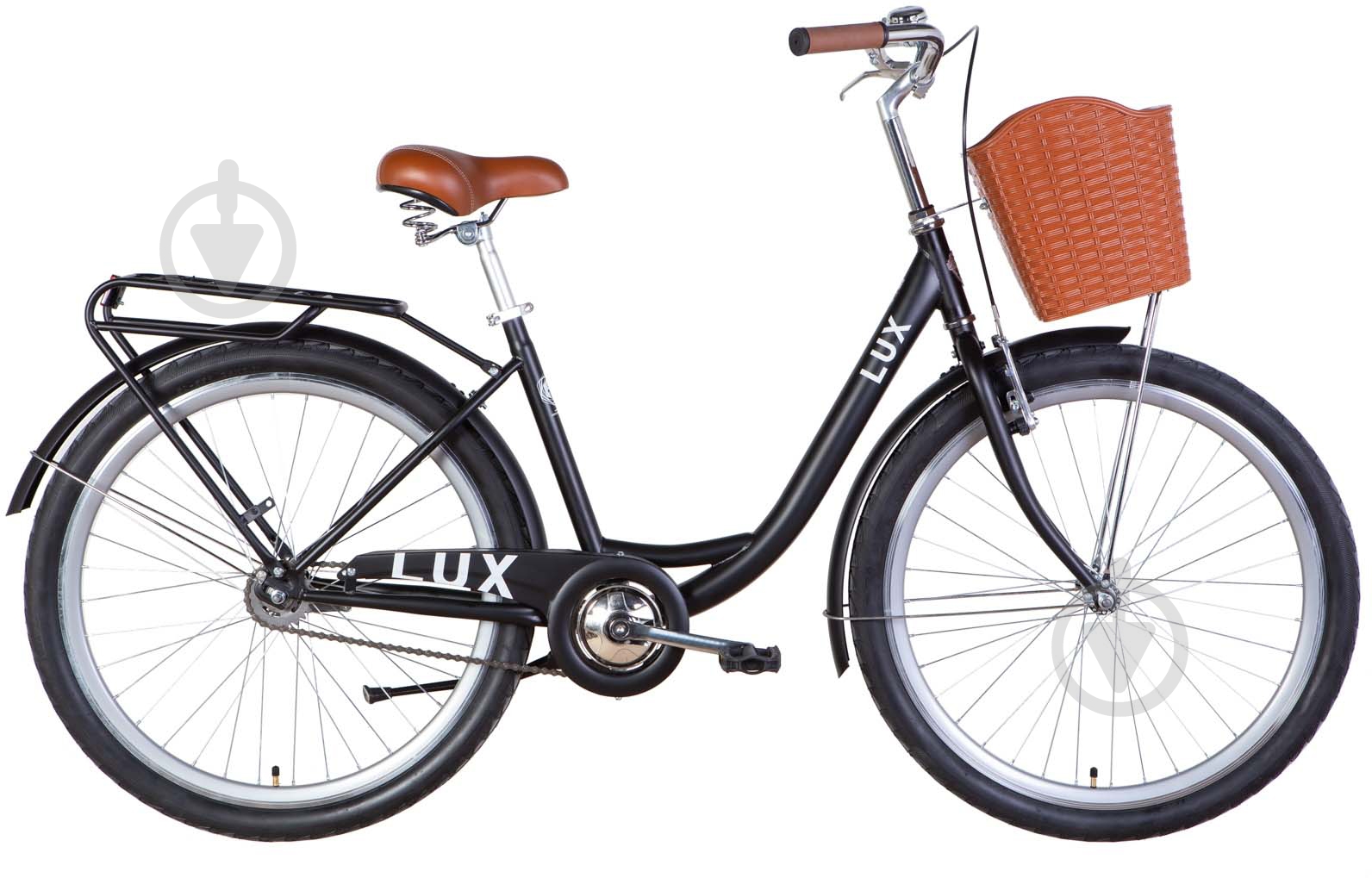 Велосипед Dorozhnik 26" 17"(43 см) LUX OPS-D-26-183 черный - фото 1 Велосипед Dorozhnik 26" 17"(43 см) LUX OPS-D-26-183 черный - фото 1