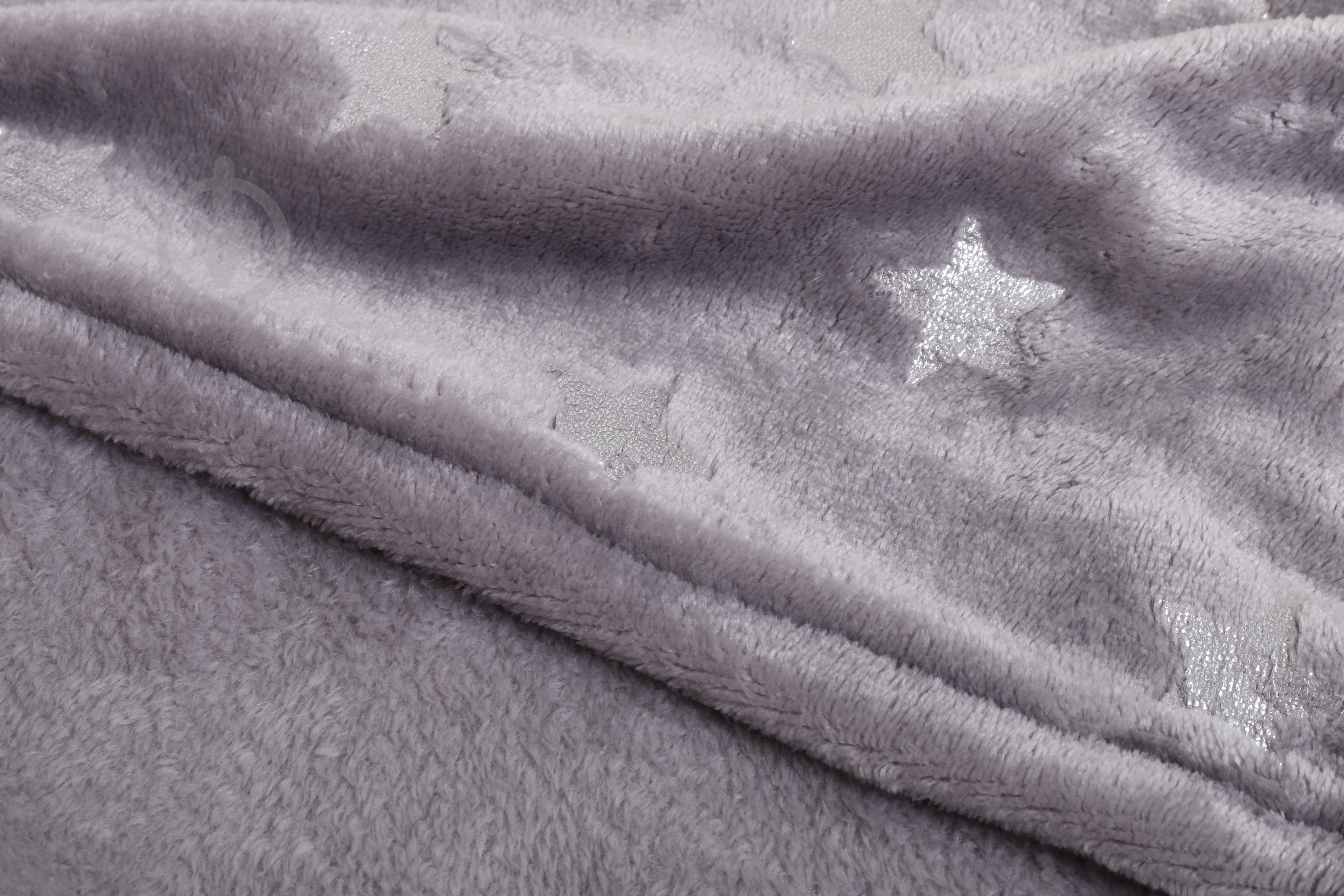 Плед Basic Shine Stars 160x200 см серый La Nuit - фото 2 Плед Basic Shine Stars 160x200 см серый La Nuit - фото 2