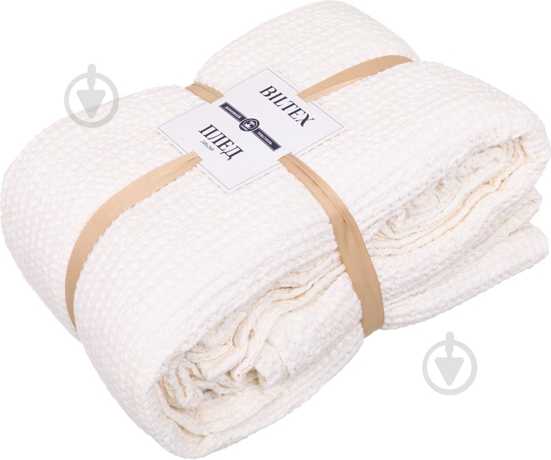 Плед пике 240x260 см шампань BILTEX - фото 3