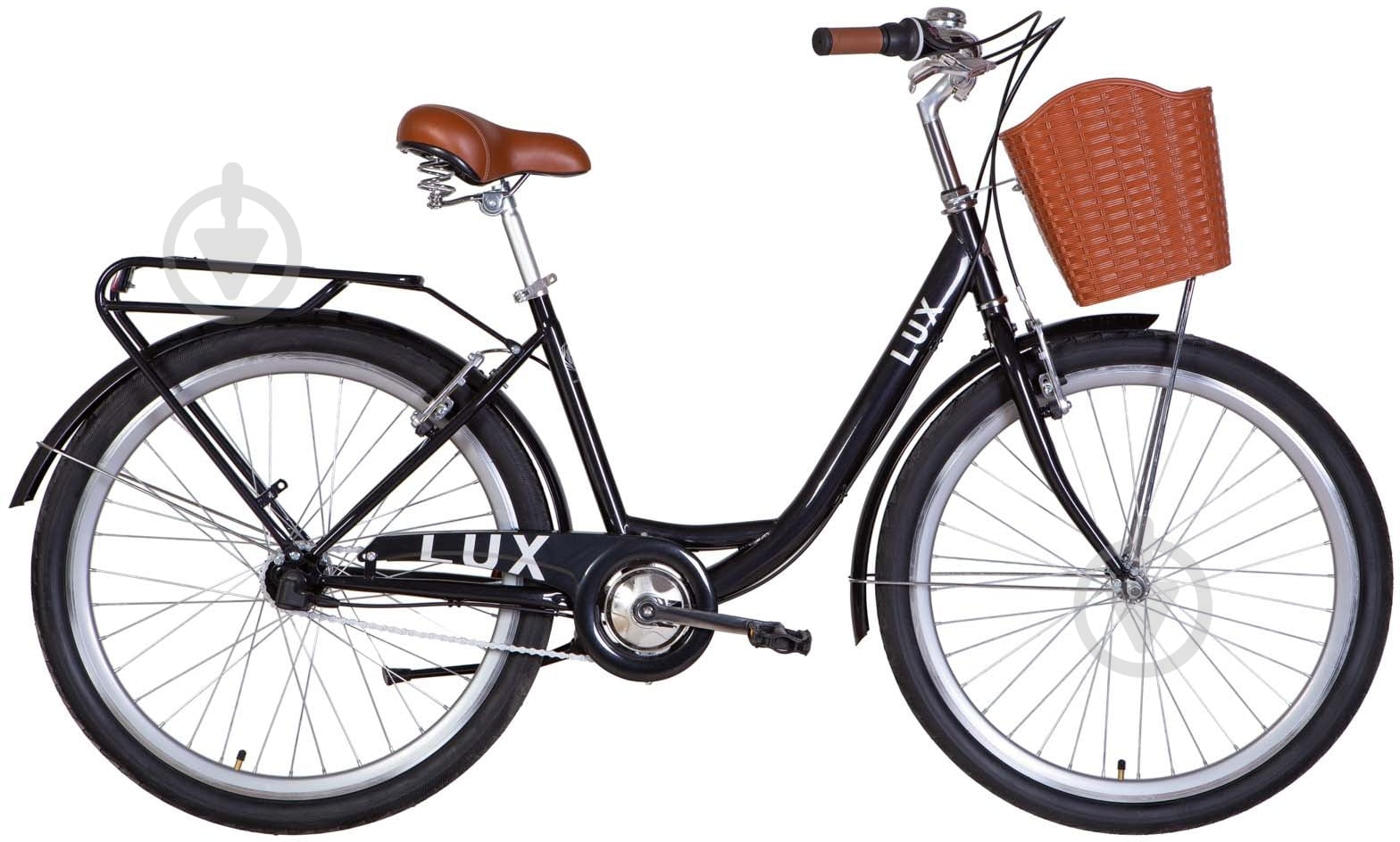 Велосипед Dorozhnik 26" 17"(43 см) LUX OPS-D-26-215 чорний - фото 1