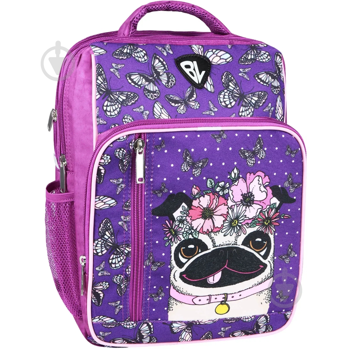 Рюкзак школьный BL Школьник 8 л фиолетовый 890 (1123821672) 00012870 - фото 1