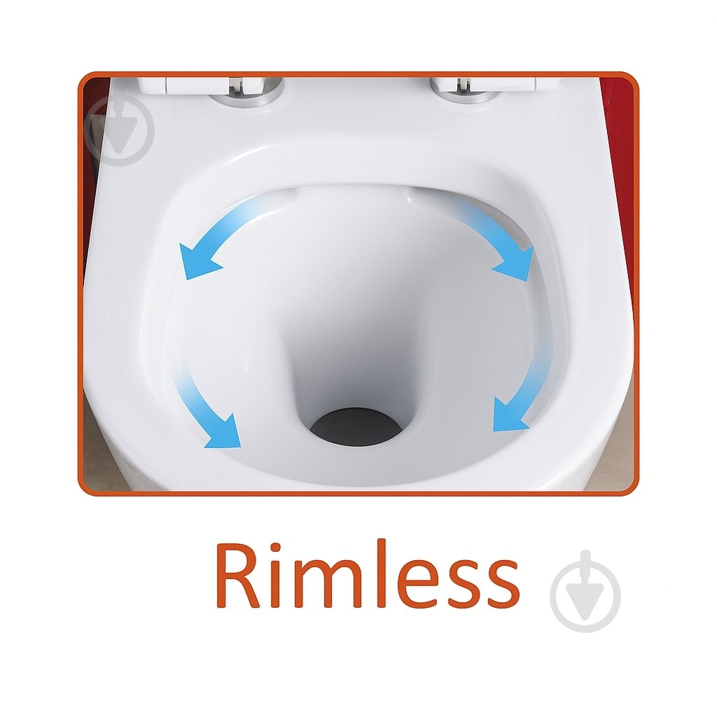 Унитаз подвесной EGO Pure Rimless TR2197 - фото 6 Унитаз подвесной EGO Pure Rimless TR2197 - фото 6