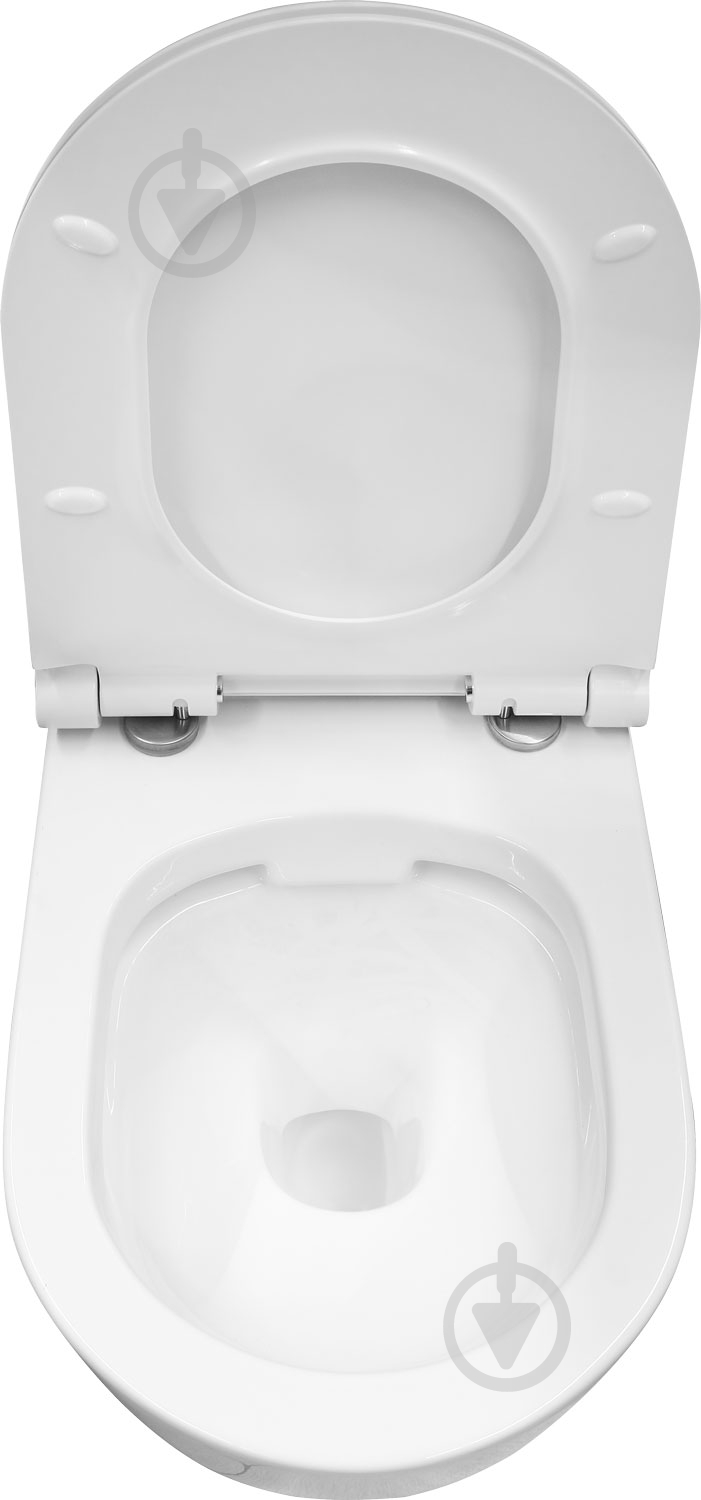 Унитаз подвесной EGO Form Rimless - фото 4