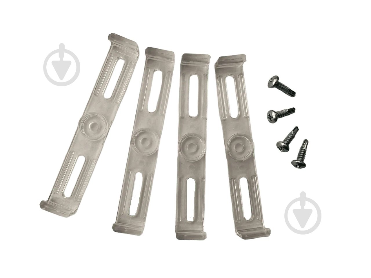 Рамка под номерной знак Poputchik 4 шт. (24-052-IS) - фото 2