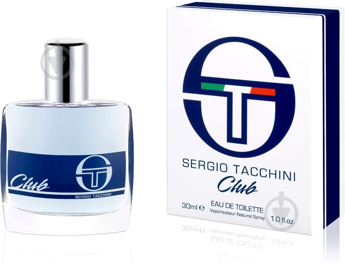 Туалетная вода Sergio Tacchini Club 30 мл - фото 1 Туалетная вода Sergio Tacchini Club 30 мл - фото 1