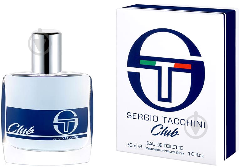 Туалетна вода Sergio Tacchini Club 50 мл - фото 1 Туалетна вода Sergio Tacchini Club 50 мл - фото 1
