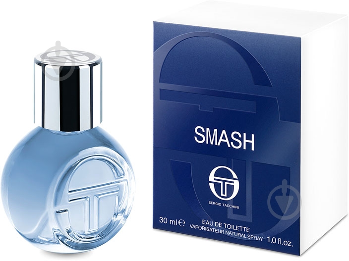 Туалетная вода Sergio Tacchini Smash 30 мл - фото 1 Туалетная вода Sergio Tacchini Smash 30 мл - фото 1