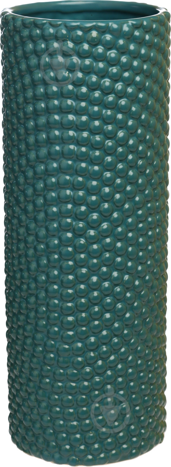 Ваза керамическая Pinsung Ceramics Guoxin d15хh40,5 40,5 см бирюзовый GX20012B - фото 1