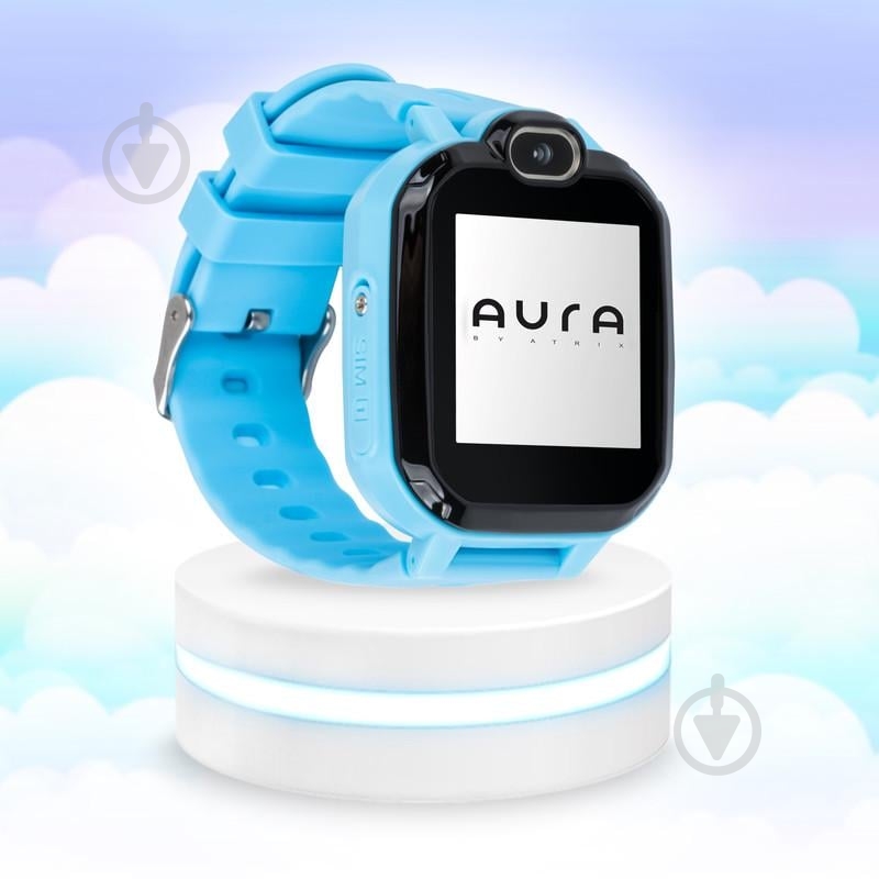 Смарт-годинник дитячий Aura A300 Tracker Blue (AUR-A300-BL) - фото 3