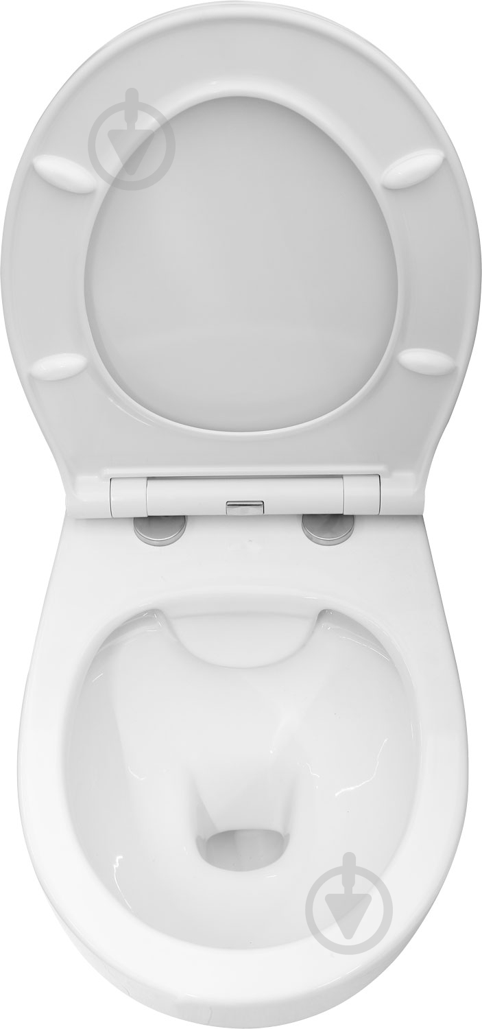 Унитаз подвесной EGO Smart New Rimless - фото 4