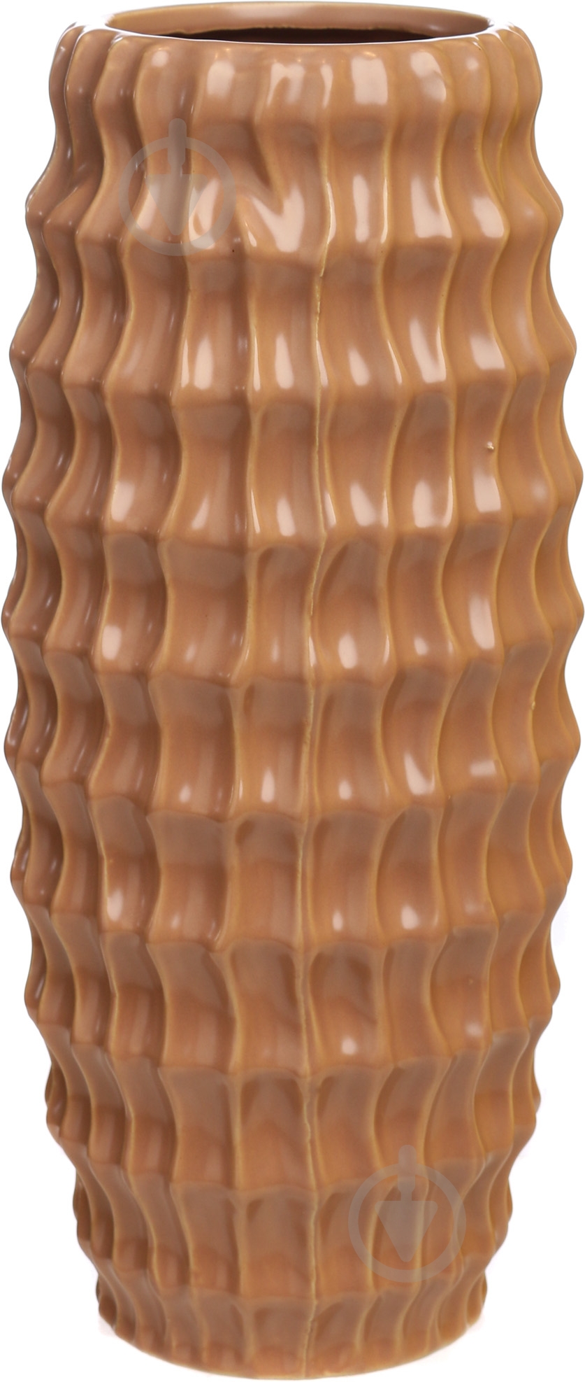 Ваза керамическая Pinsung Ceramics Guoxin d14хh32 32 см беж GX19101A - фото 1 Ваза керамическая Pinsung Ceramics Guoxin d14хh32 32 см беж GX19101A - фото 1