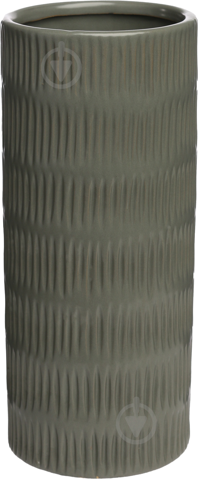 Ваза керамическая Pinsung Ceramics Guoxin d12хh28 28 см серый GX19090A - фото 1