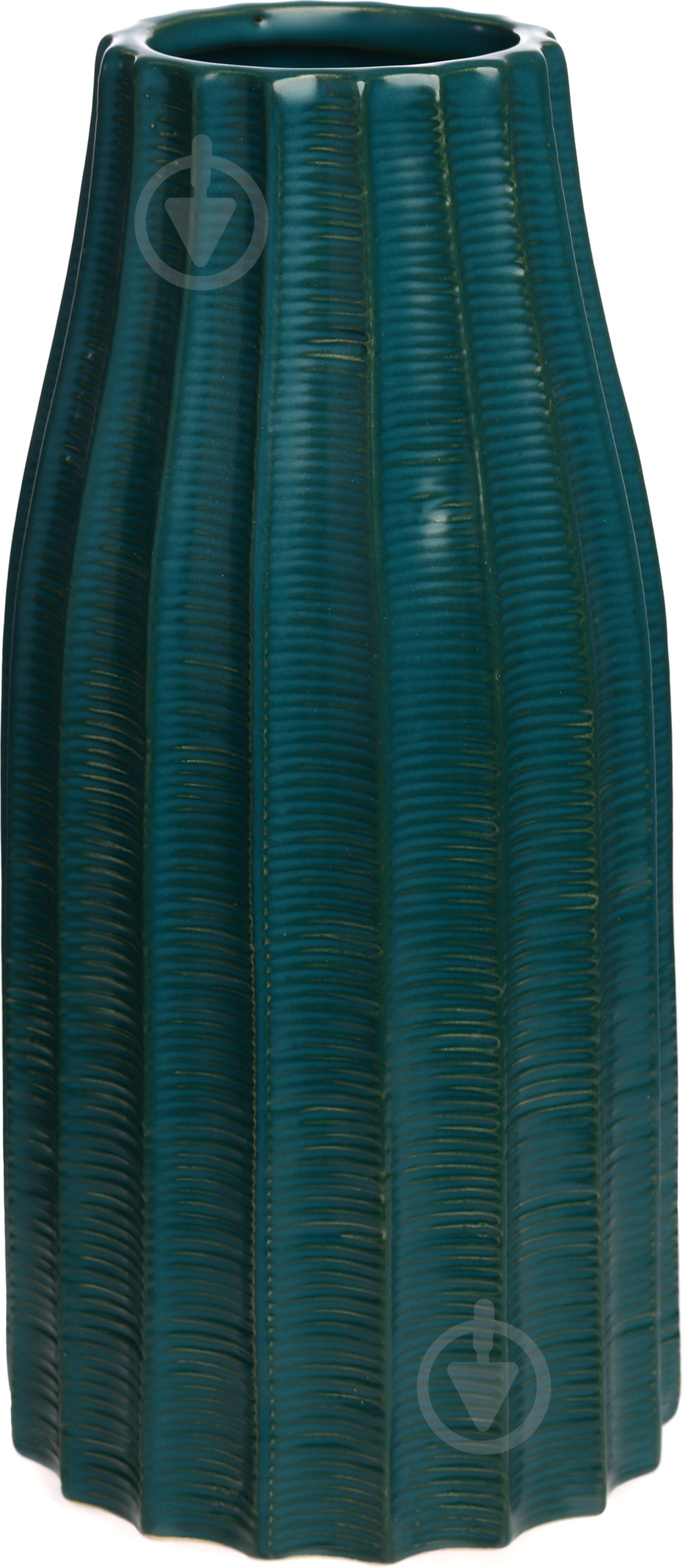 Ваза керамическая Pinsung Ceramics Guoxin d14хh30 30 см бирюзовый GX19092A - фото 1