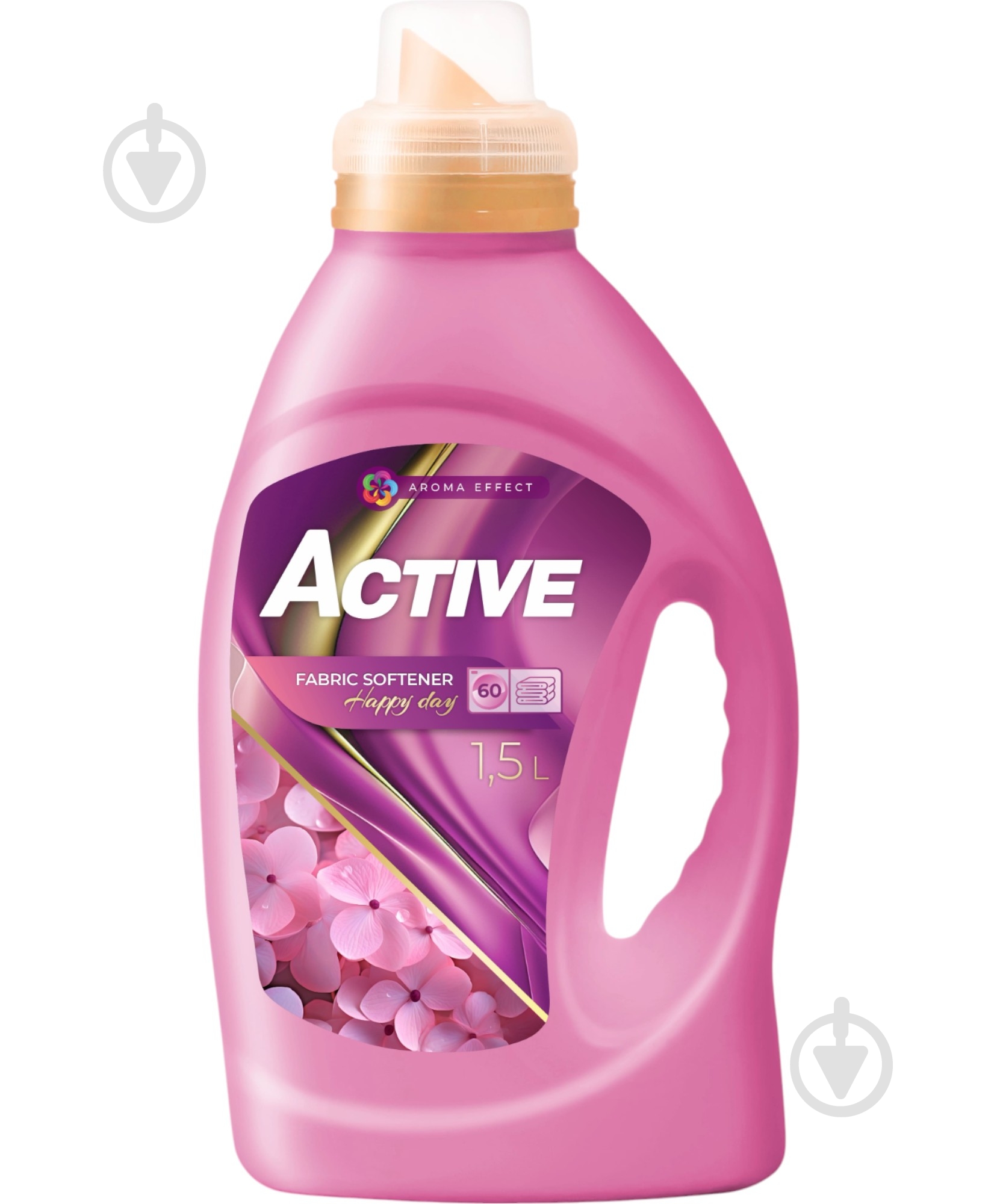 Кондиционер-ополаскиватель ACTIVE Happy Day 1,5 л - фото 1