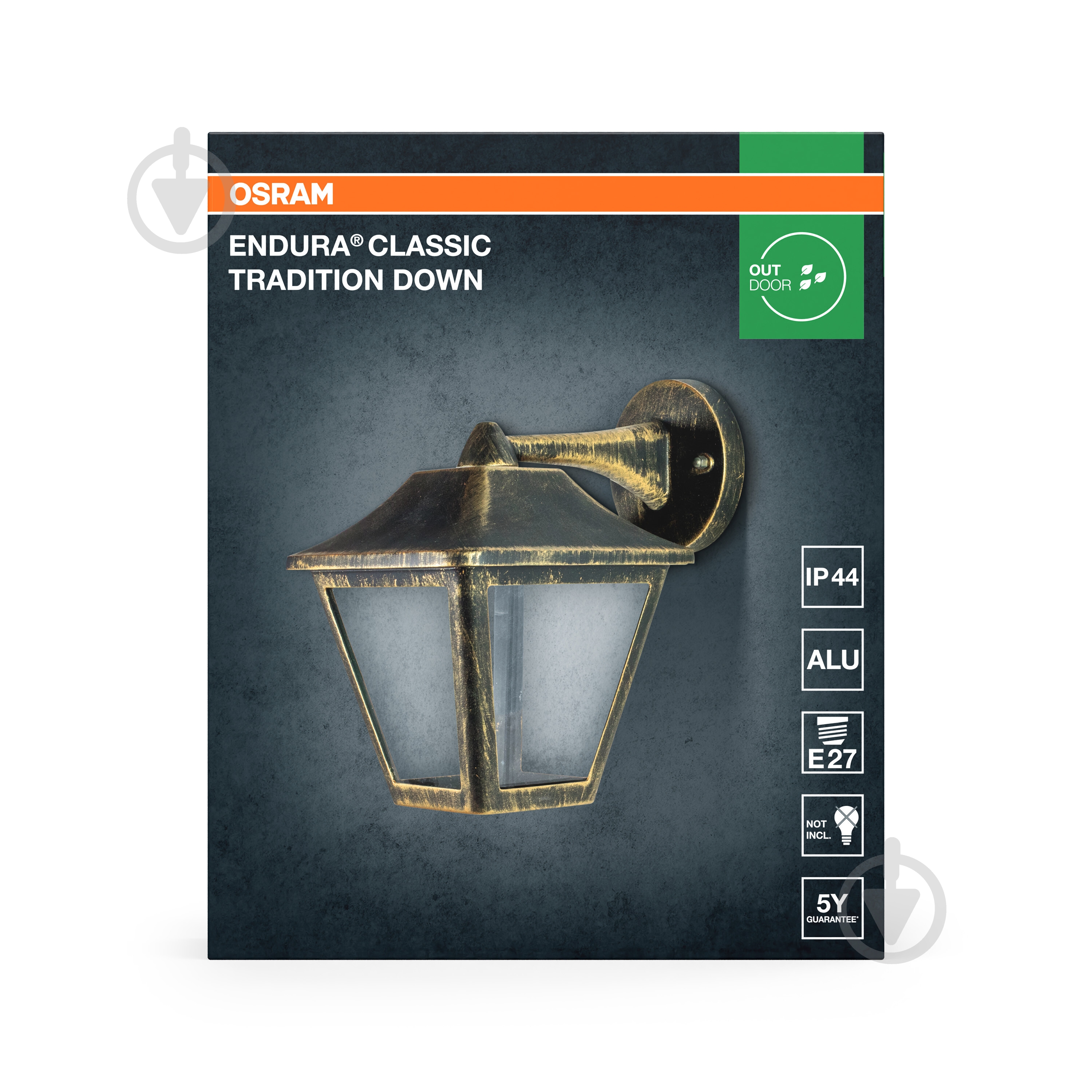 Бра Ledvance E27 IP44 бронзовый Endura Classic DWN Gold - фото 8