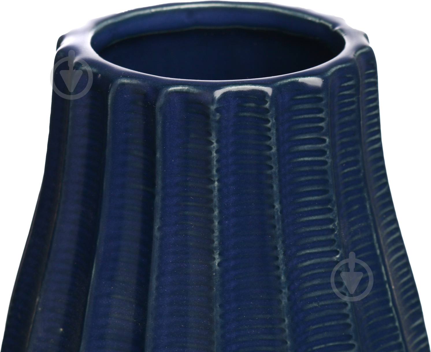Ваза керамическая Pinsung Ceramics Guoxin d13хh24,5 24,5 см синий GX19092B - фото 2