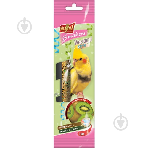 Корм Vitapol Weekend для нимф Киви 45 г 3229 - фото 1