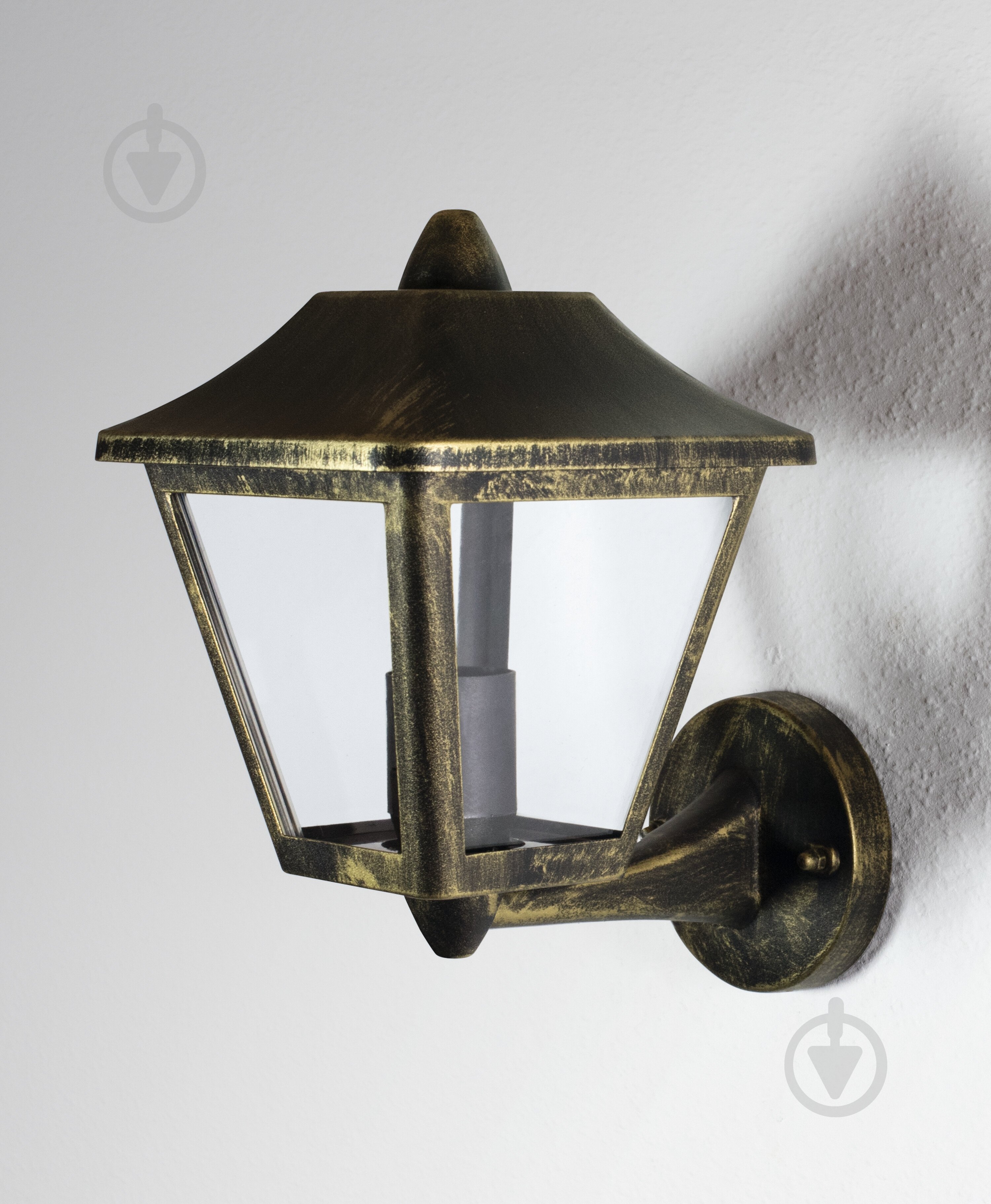 Светильник уличный настенный Ledvance/Osram E27 IP44 бронзовый Endura Classic UP Gold - фото 5