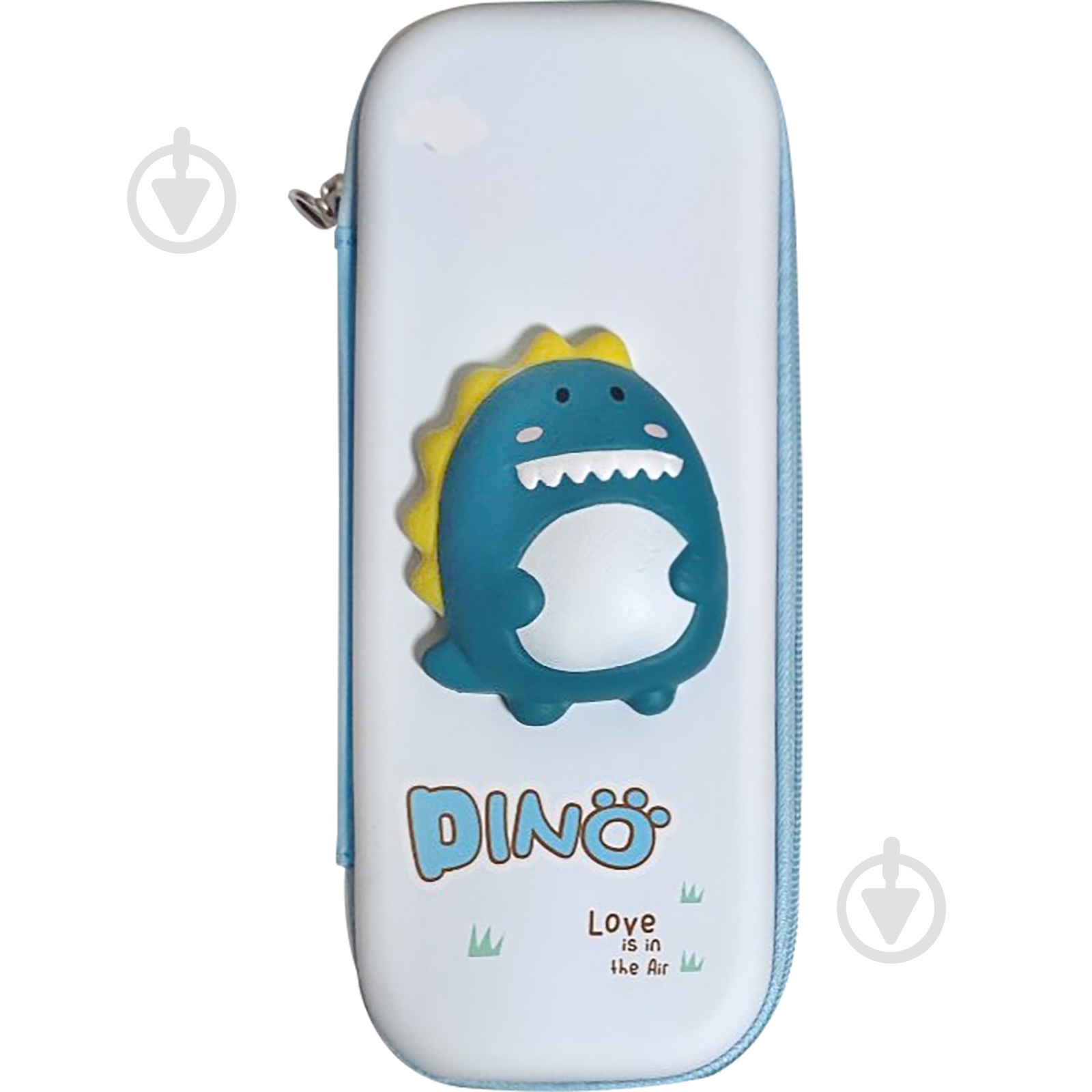 Пенал Динозавр Bagland зеленый - фото 1