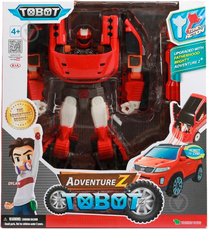 Игрушка-трансформер Tobot S3 Adventure Z - фото 1 Игрушка-трансформер Tobot S3 Adventure Z - фото 1