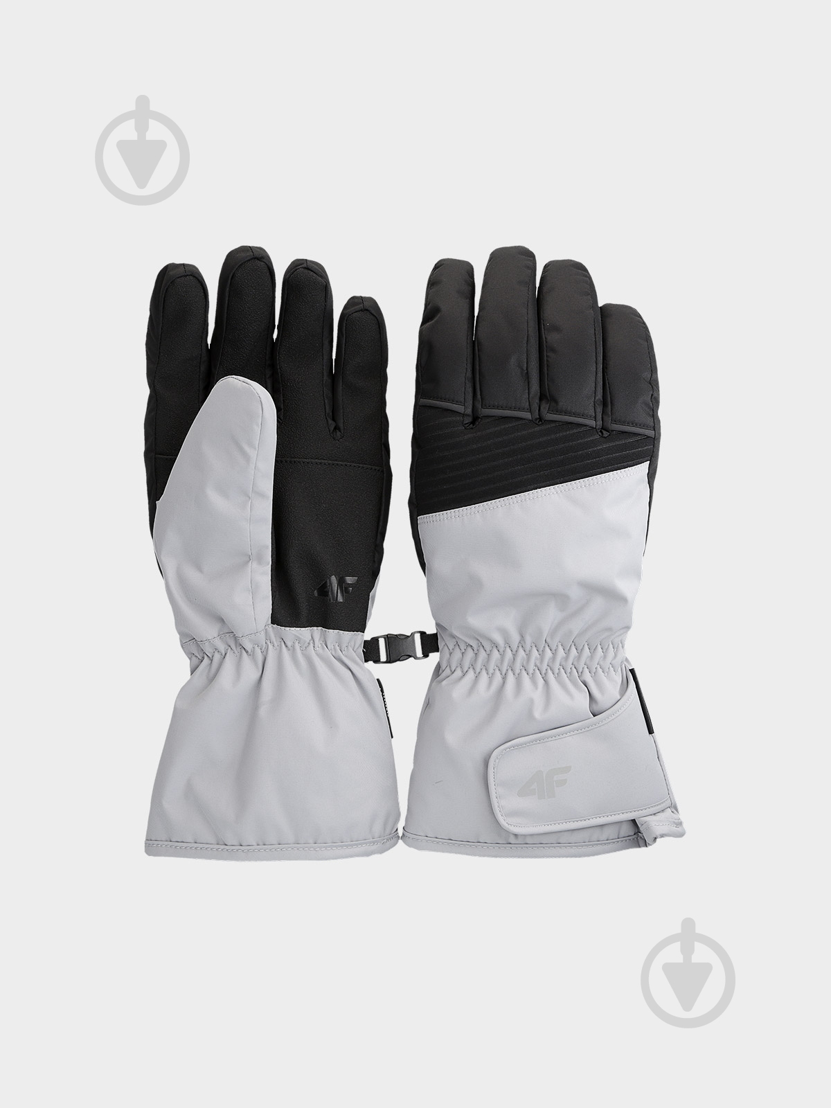 Варежки 4F GLOVES FNK M150 4FWAW24AFGLM150-27S р.XL /серый - фото 1