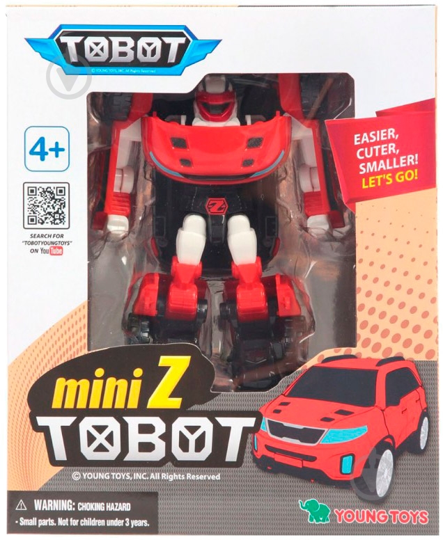 Игрушка-трансформер Tobot S3 міні Z - фото 3