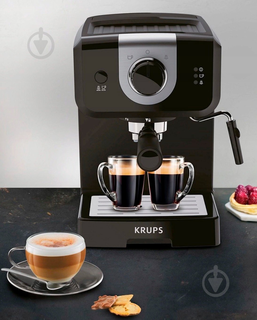 Кофеварка рожковая Krups OPIO XP320810 OPIO - фото 11