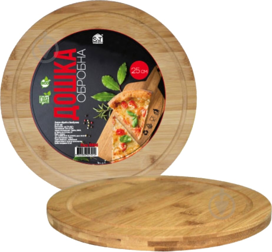 Дошка обробна S&T 25x25x1,5 см 8864 - фото 1